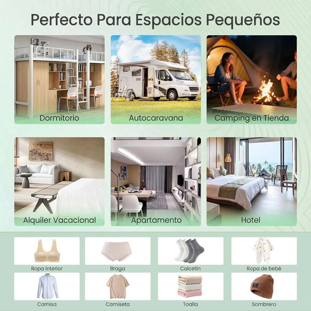 Mini Lavadora Pro: UltraClean Foldable (Serie Smart Home)