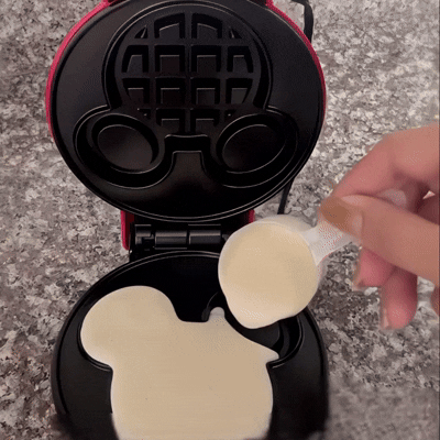 ✨ Mickey Pro-Baker: Waflera Antiadherente de Alta Precisión 🧇
